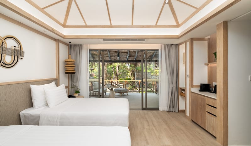 SAii PhiPhi Island Village Deluxe Garden Villa Twin Bed View